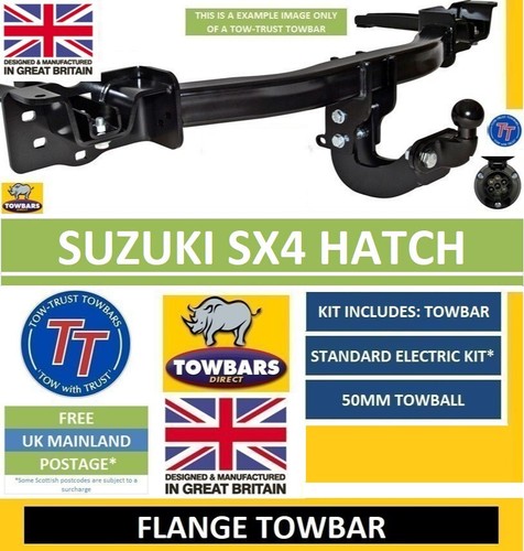Towbar for suzuki sx4 2wd - suzuki,