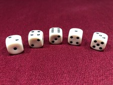 Five Standard Dice Set for