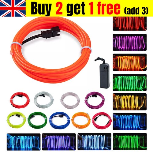 Neon led lights glow - glow, el