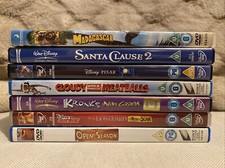 DVD Bundle Kids Fun Movies x 7 Disney Santa  Dreamworks and More Children’s DVDS