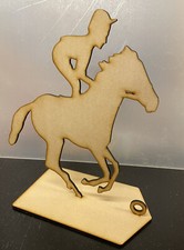 1x Running Horse & jockey