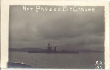HMS Iron Duke, Marlborough, Benbow, Or Emperor of India. RP. Matt Finish. Scapa