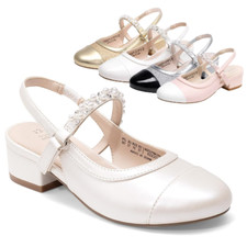 Girls Princess Slingback Pump