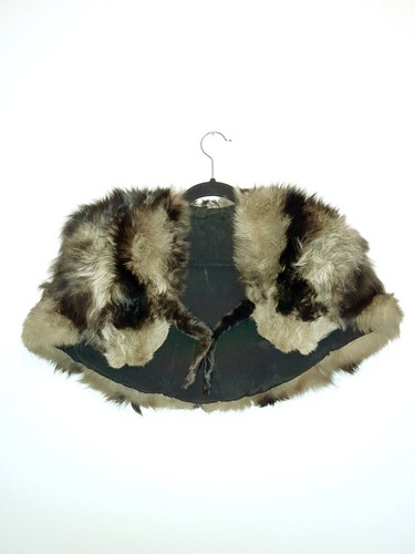 Vintage 1940s fur cape - vintage,