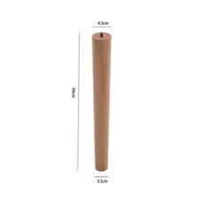 4x Wooden Furniture Legs
