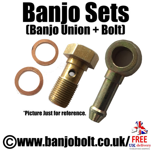 12mm banjo union fitting - 12mm, m12