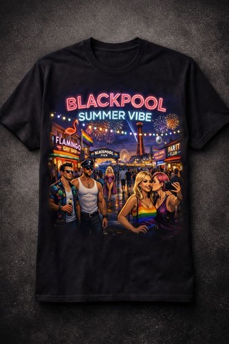 Summer shirt men blackpool - summer, t
