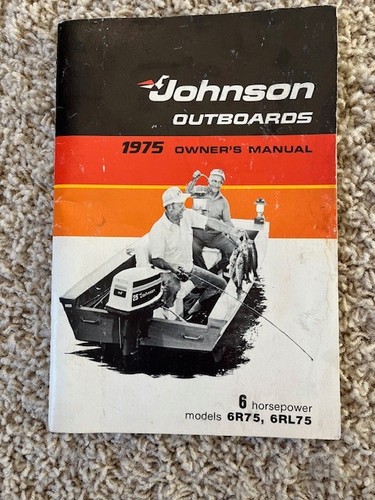 Vtg 1975 johnson hp - vtg, 6