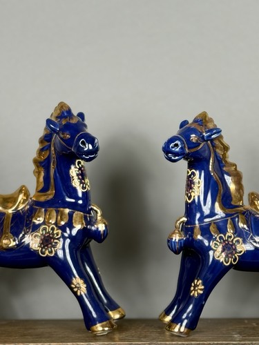Pair vintage royal blue - vintage,