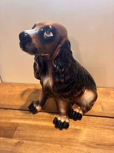 Ceramic cocker spaniel - ceramic,