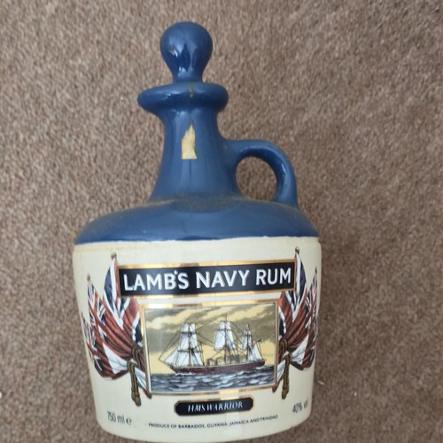 Lamb navy rum - navy, ceramic