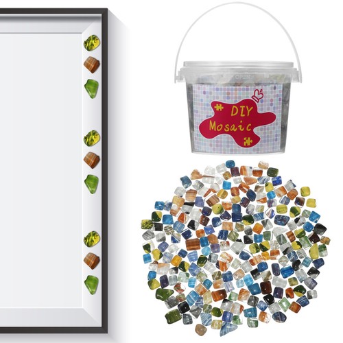 Bucket mosaic tile - bucket, glass