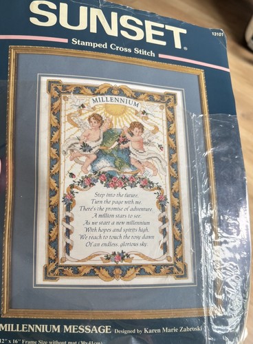 Cross stitch kit millennium - cross,