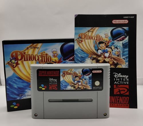 Pinocchio snes super nintendo - pinocchio,