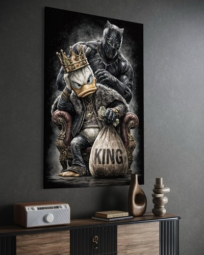 Donald duck canvas print - donald,