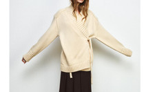 Zara Wrap Knit Kimono Cardigan
