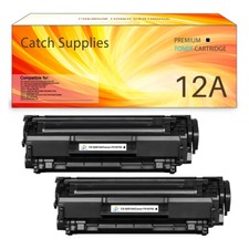 2 Q2612A Toner Cartridge fits