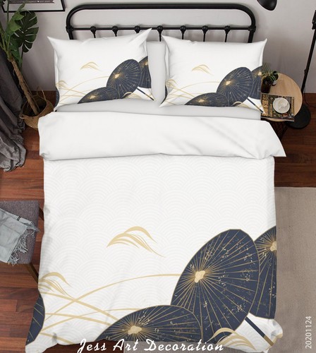 Japanese illustration quilt - 3d,