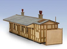 PECO LK-205 GWR Wooden Station
