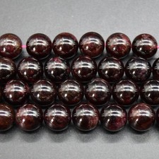 Garnet Round Beads - 4mm 6mm