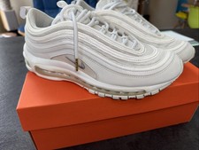 Nike Air Max 97 Triple White Uk Size 8
