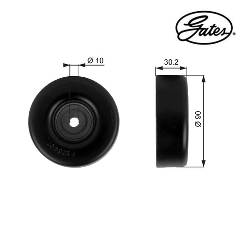 Deflection guide pulley - deflection/guide,