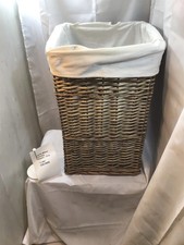 Willow Laundry Basket Grey