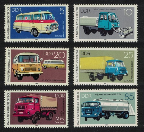 Gdr ambulance omnibus lorry - gdr,