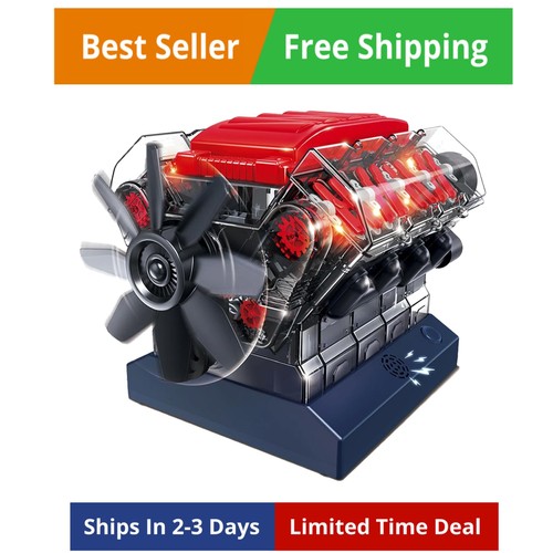Combustion engine model kit - v8,