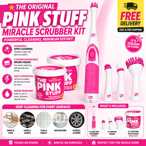 Pink stuff miracle - stuff, scrubber