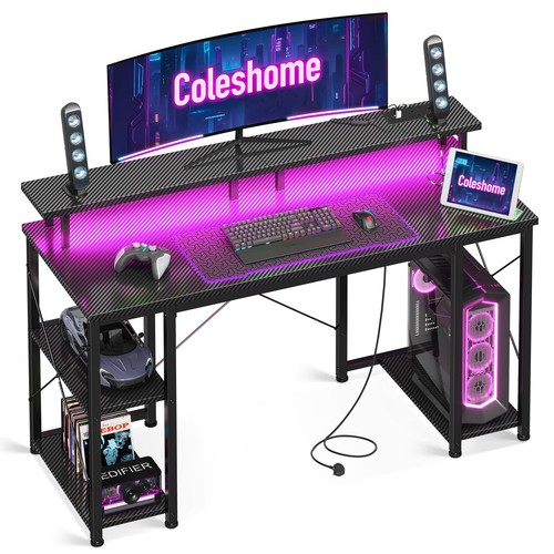 Gaming desk with led - gaming,