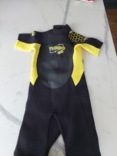 Kids Shortie Neoprene Wetsuit Age 8