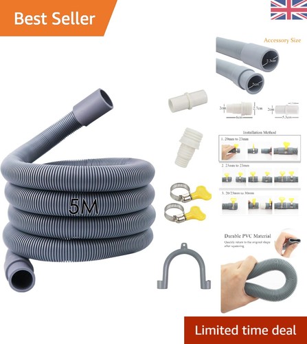 Durable drain hose - 5m,