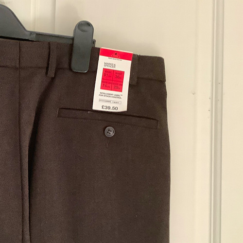 Marks spencer mens trousers - marks, mens.
