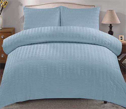 Seersucker duvet quilt - quilt, cover
