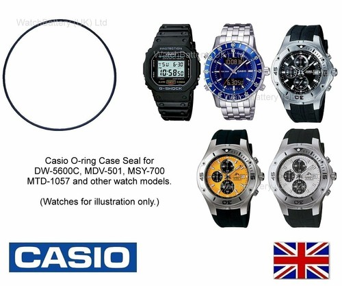 Casio ring case seal gasket - casio,