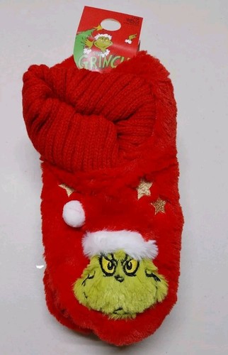 Grinch ladies slippers soft - slippers,