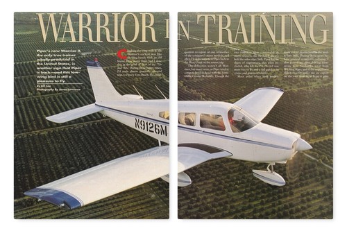 Piper warrior aircraft report - aircraft,