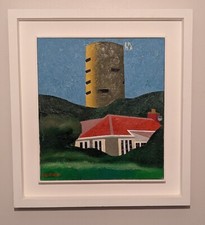 Original  Abstract Painting William James Bolger,Liverpool & St Ives 