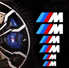6X BMW Brake Caliper Decals M