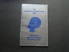 RACECARD:  CHELTENHAM'S FIRST