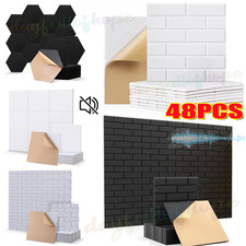 48X Acoustic Wall Panel Tiles