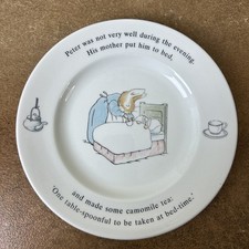 Vintage Wedgwood, Beatrix Potter ‘Peter Rabbit’ 17.5cm Side Plate