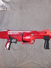 NERF B0719 N-strike Mega Series RotoFury Blaster 10 Shot (gun Only )