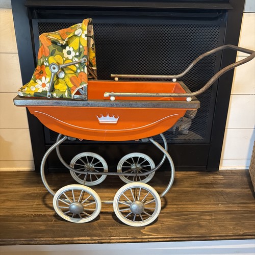 Vntg 1970s toy baby carriage - 1970s,