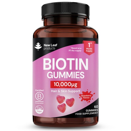 Biotin gummies hair skin - hair,