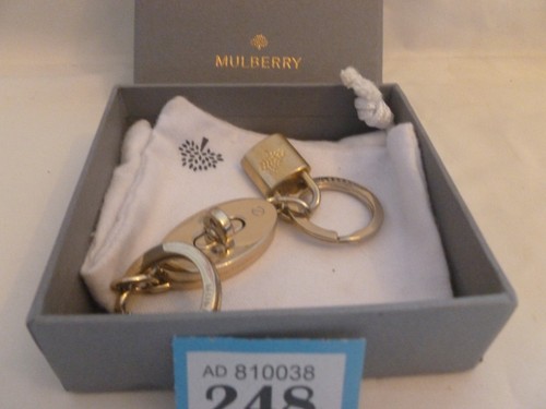 Mulberry vintage keyring - vintage,