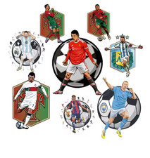 Football Star Wooden Jigsaw