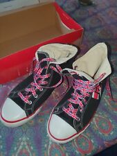 Lee Cooper black Baseball boots. Men's size 9.5