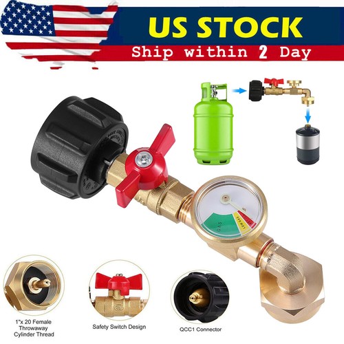 Propane refill adapter - propane,